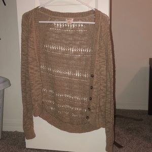 Extra small brown cardigan from Target